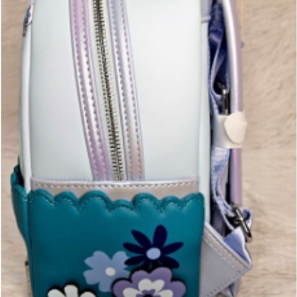 Loungefly Disney Eeyore Kids Backpack - Blue and Purple - Picture 2 of 4